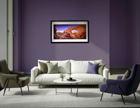 North Windows Arch - "Celestial Gateway" Fine Art Print