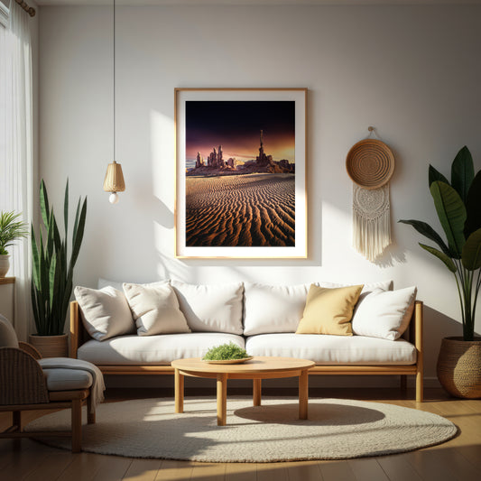 Monument Valley - "Sentinels of the Desert" Fine Art Print