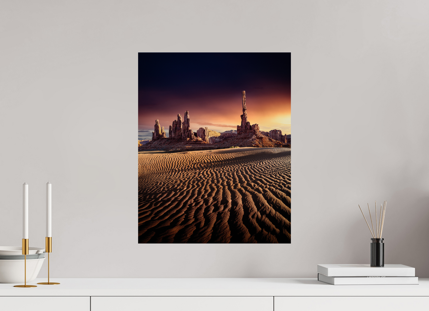 Monument Valley - "Sentinels of the Desert" Fine Art Print