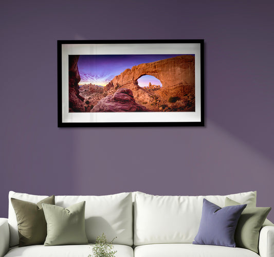 North Windows Arch - "Celestial Gateway" Fine Art Print