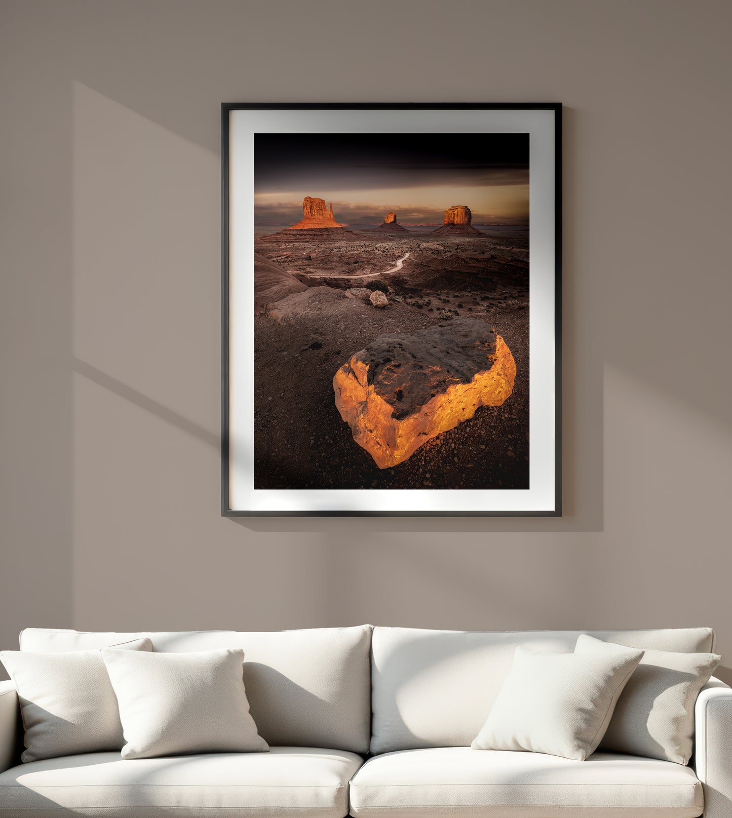 Monument Valley Sunset – “Sculpted by Time” Fine Art Print