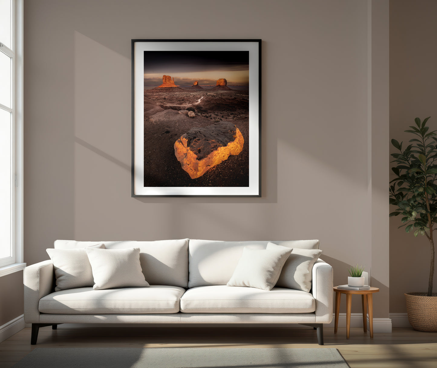 Monument Valley Sunset – “Sculpted by Time” Fine Art Print